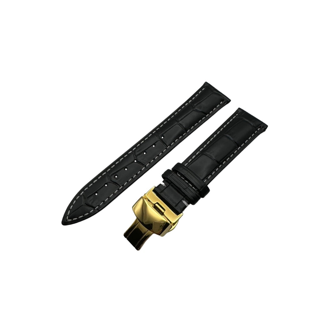 CROC LEATHER STRAP