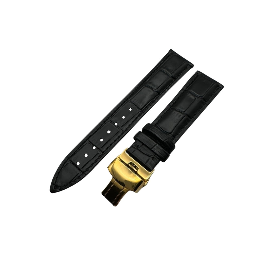 CROC LEATHER STRAP