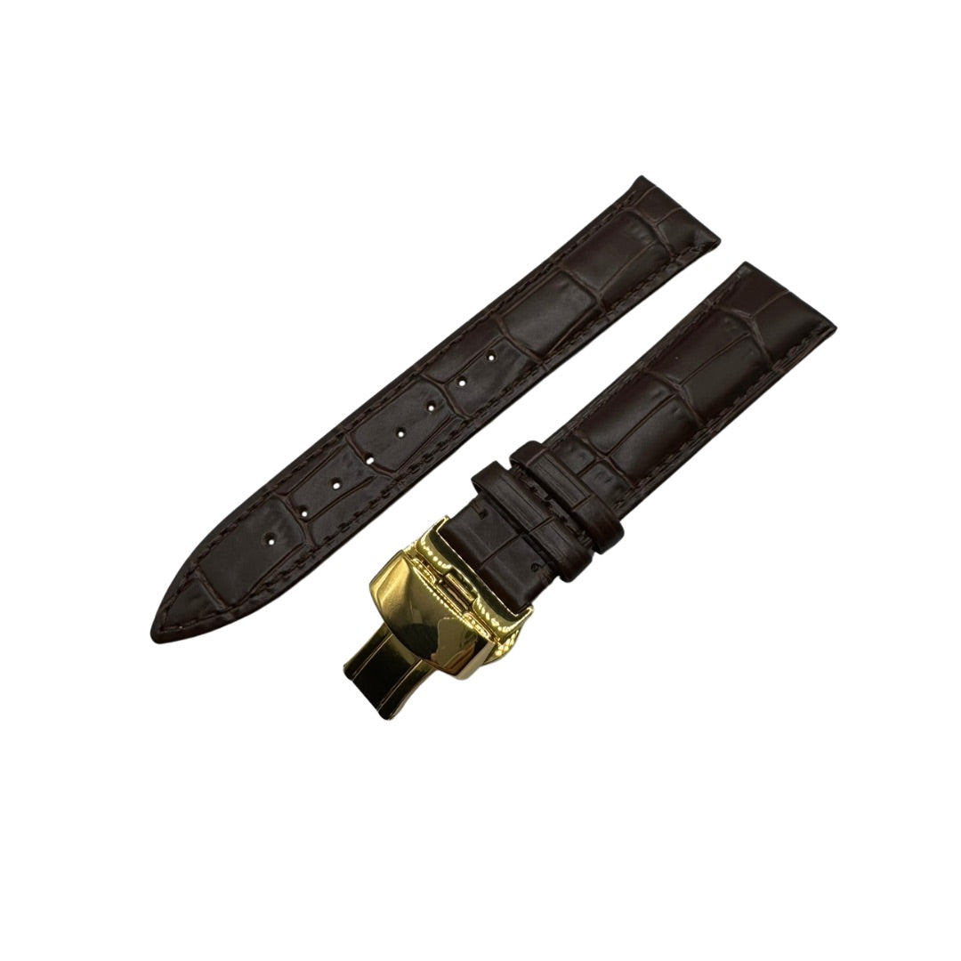 CROC LEATHER STRAP