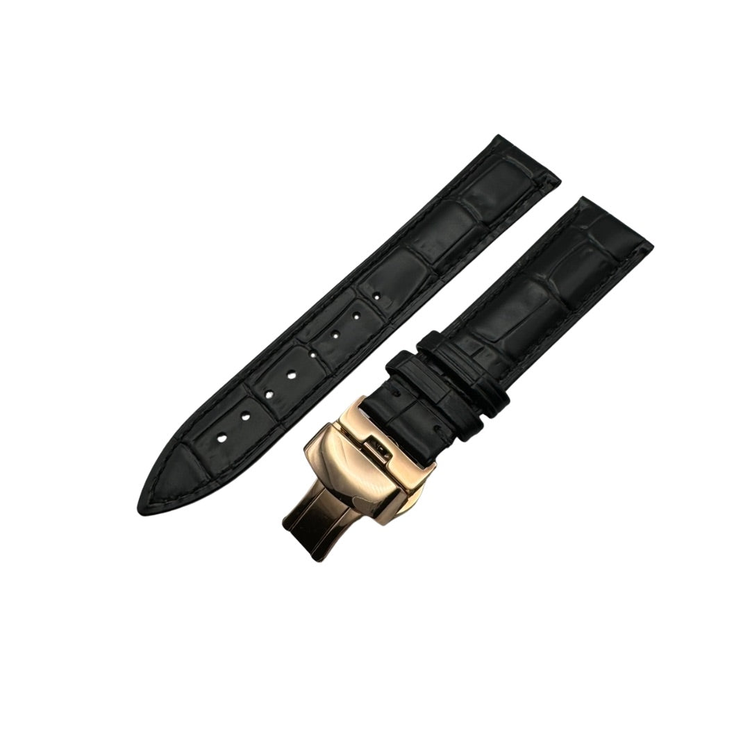 CROC LEATHER STRAP