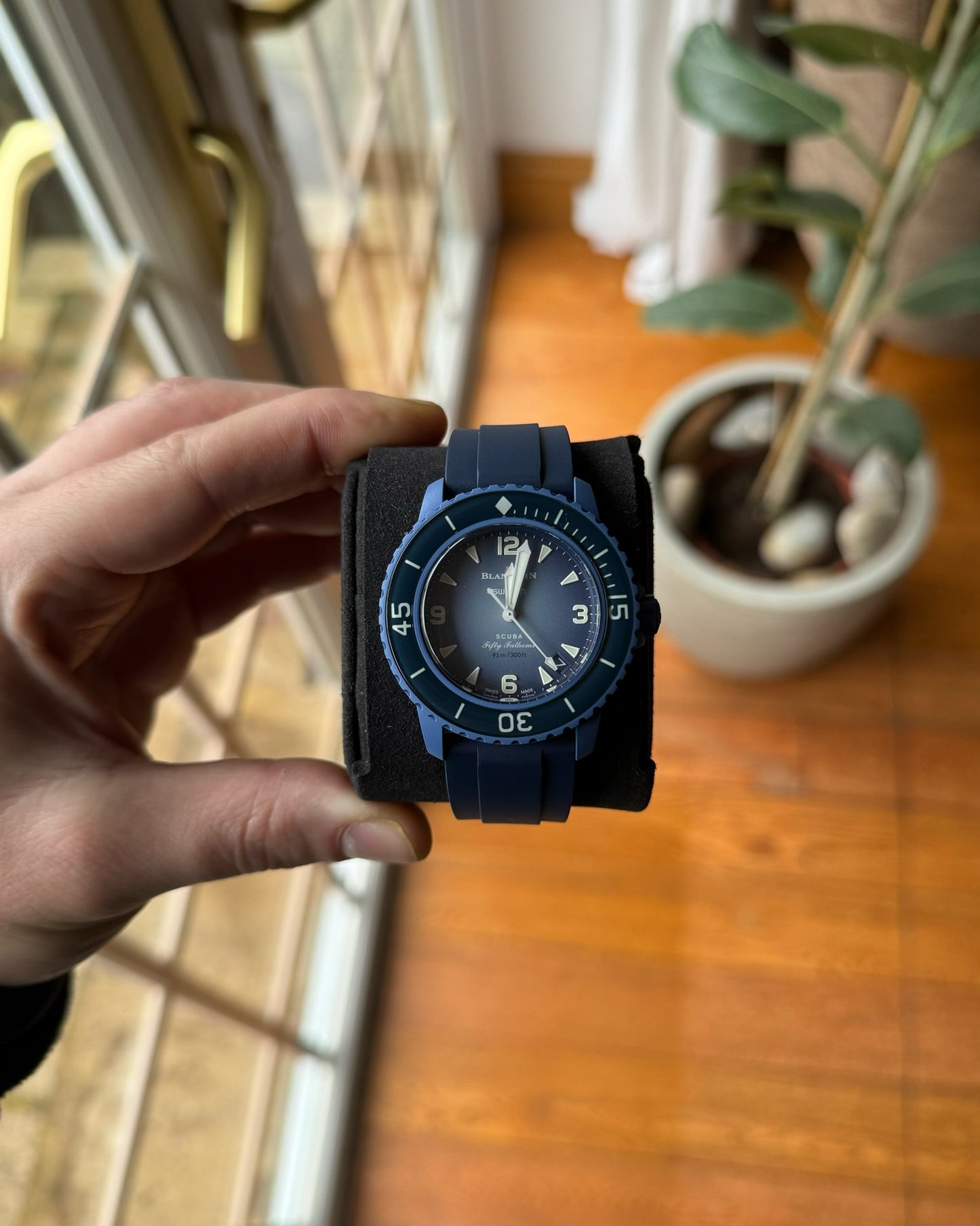 PREMIUM RUBBER STRAP for SWATCH X BLANCPAIN - QUICK RELEASE