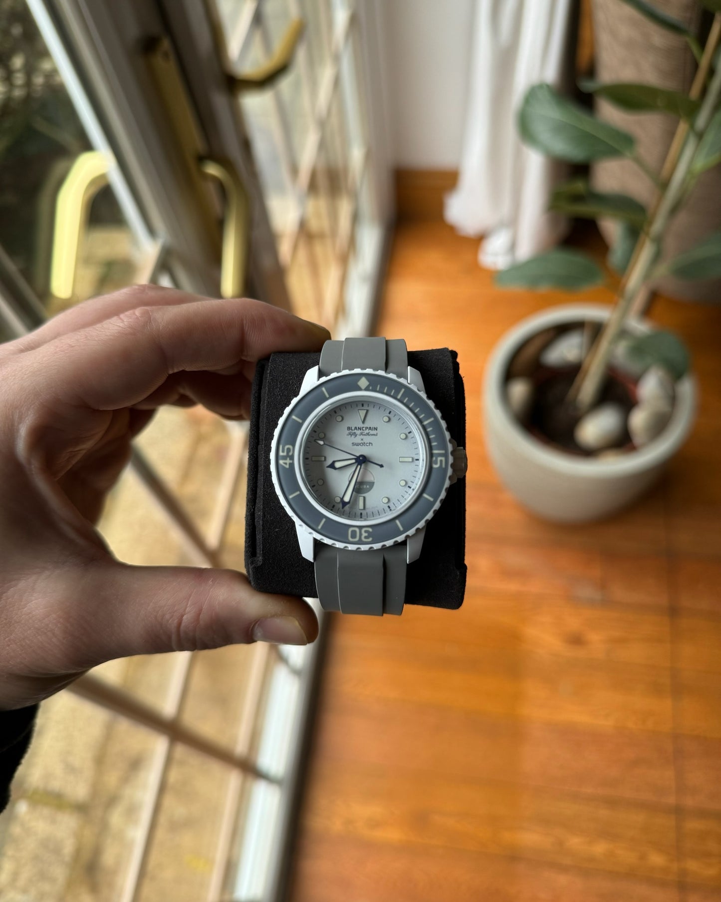 PREMIUM RUBBER STRAP for SWATCH X BLANCPAIN - QUICK RELEASE