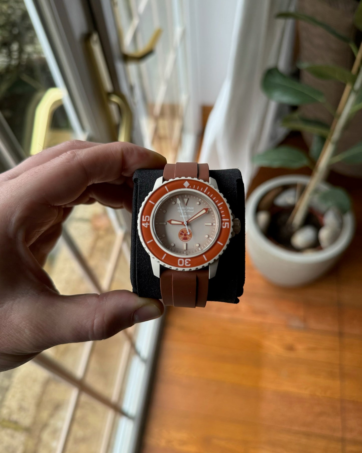 PREMIUM RUBBER STRAP for SWATCH X BLANCPAIN - QUICK RELEASE