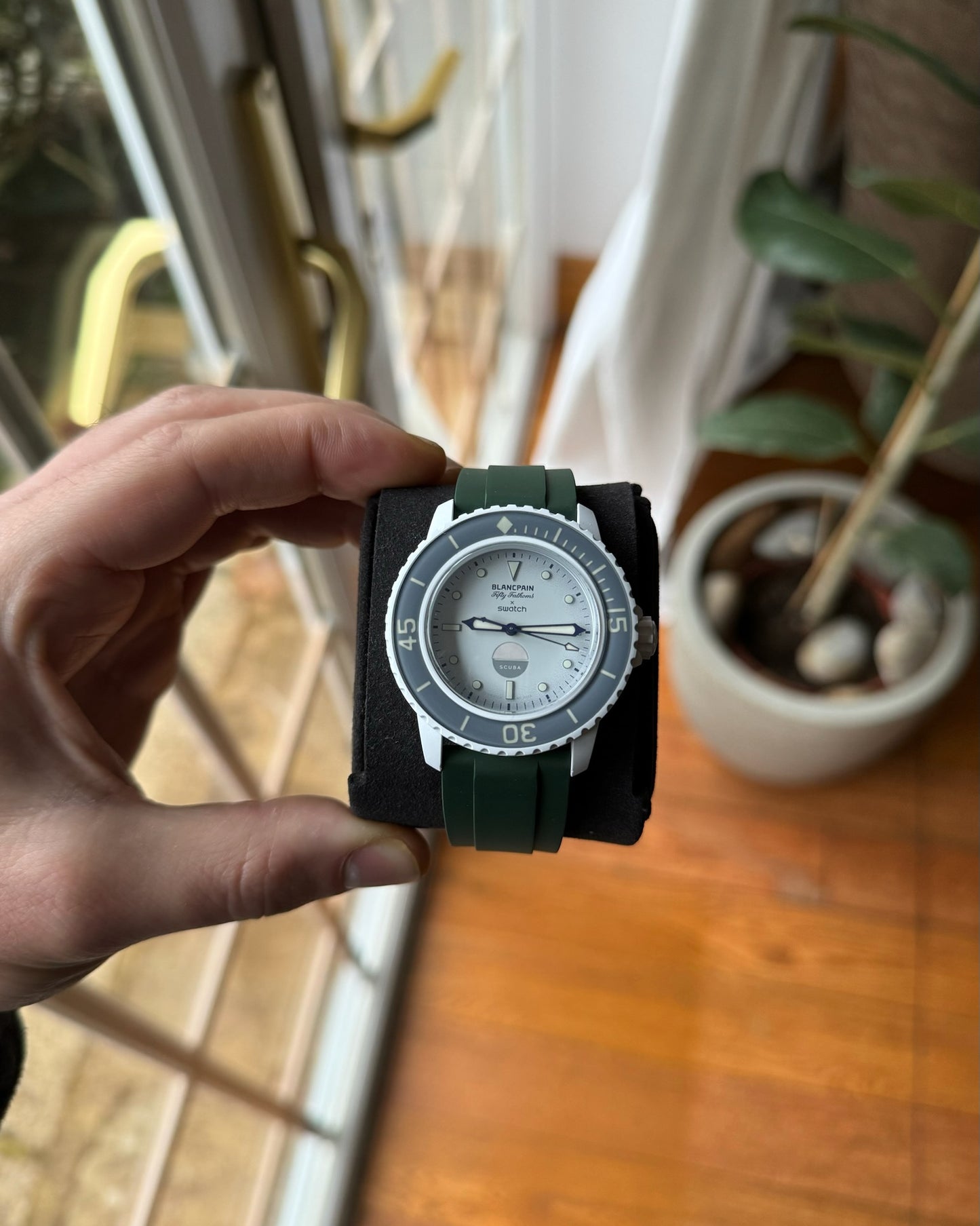 PREMIUM RUBBER STRAP for SWATCH X BLANCPAIN - QUICK RELEASE