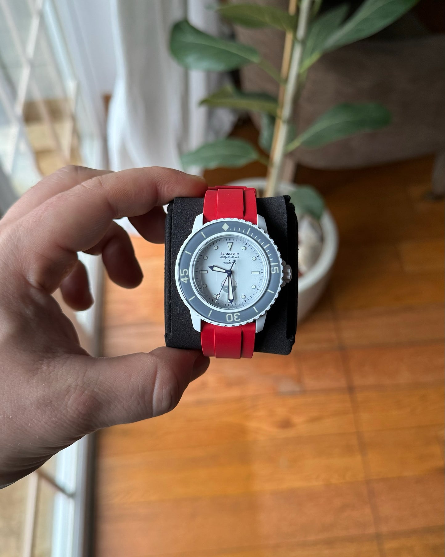 PREMIUM RUBBER STRAP for SWATCH X BLANCPAIN - QUICK RELEASE