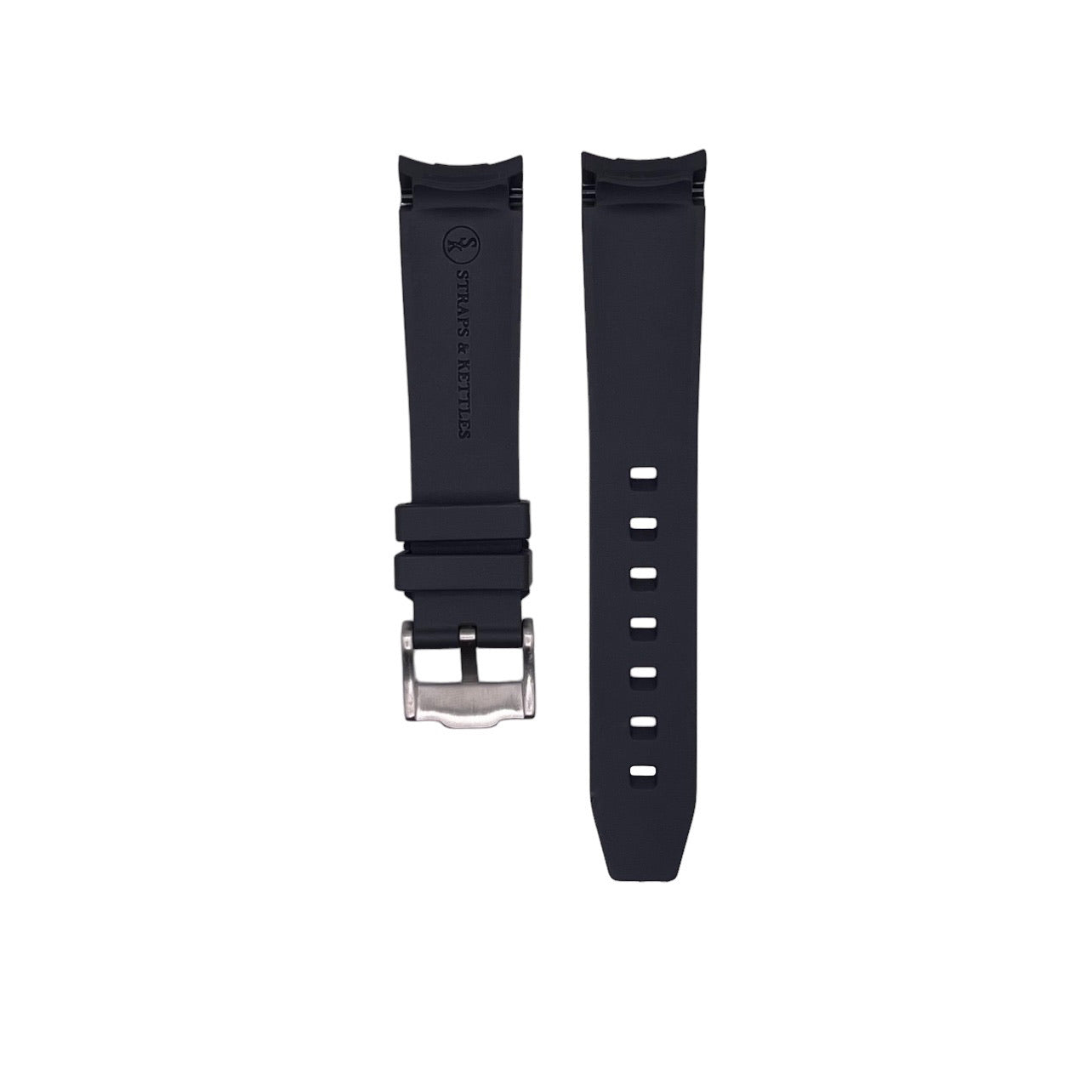 Rubber strap for Omega MoonSwatch watch