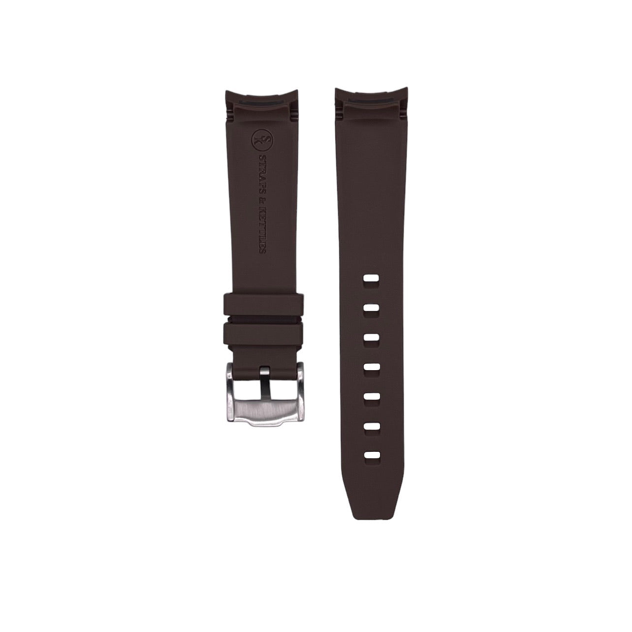 Rubber strap for Omega MoonSwatch watch