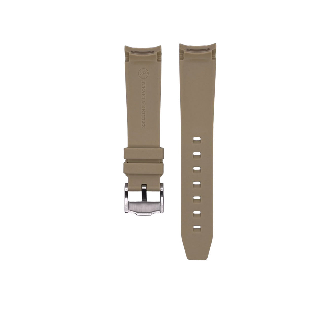 Rubber strap for Omega MoonSwatch watch