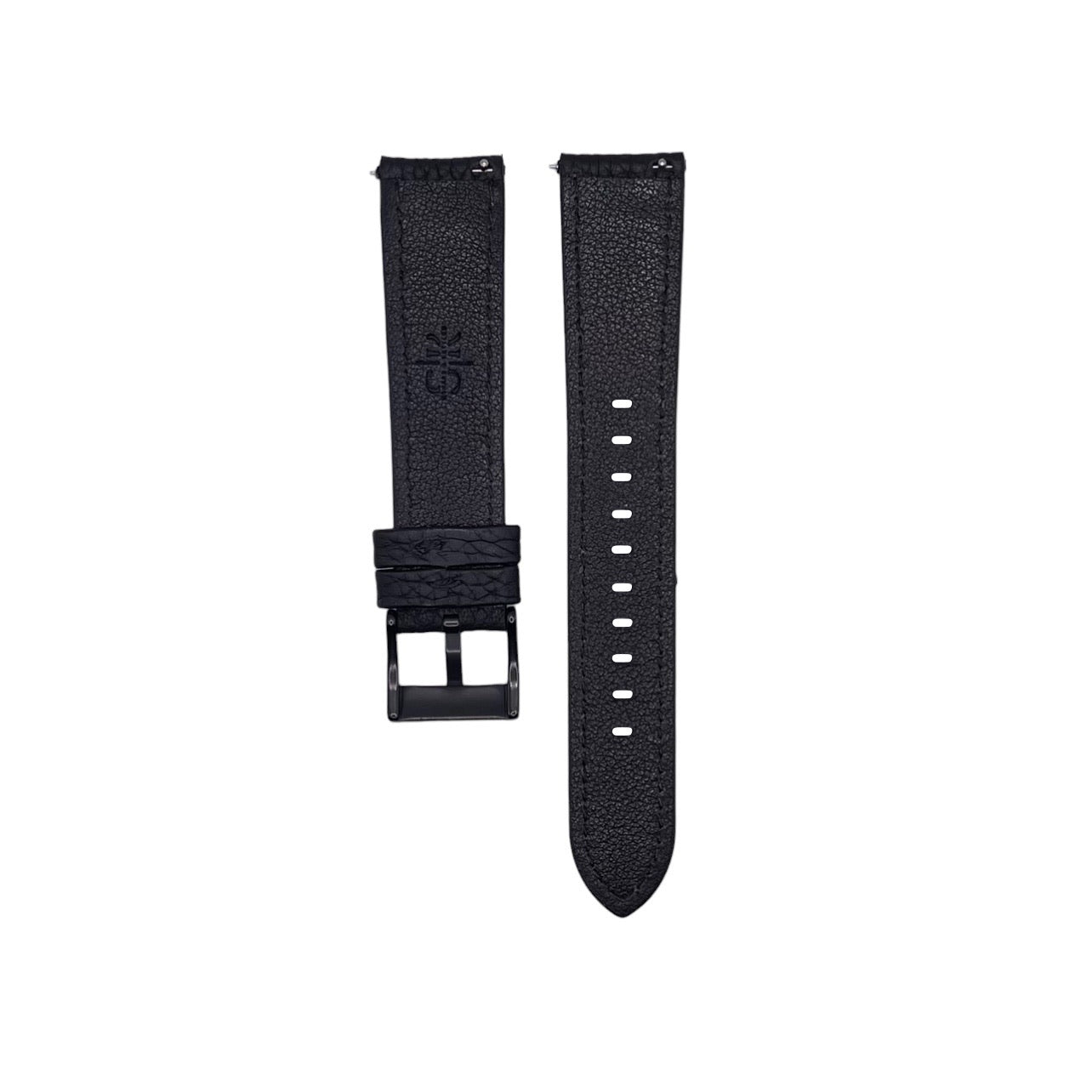 PEBBLE LEATHER STRAP for SWATCH x OMEGA - QUICK RELEASE