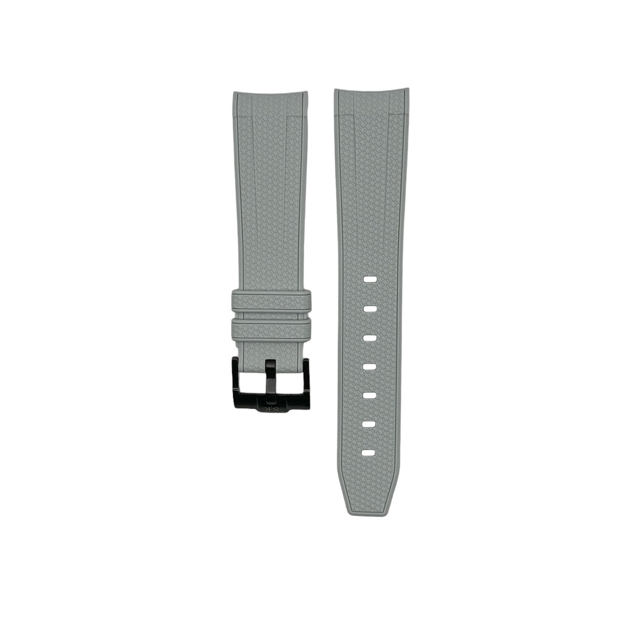 Woven rubber strap for Swatch X Omega watch