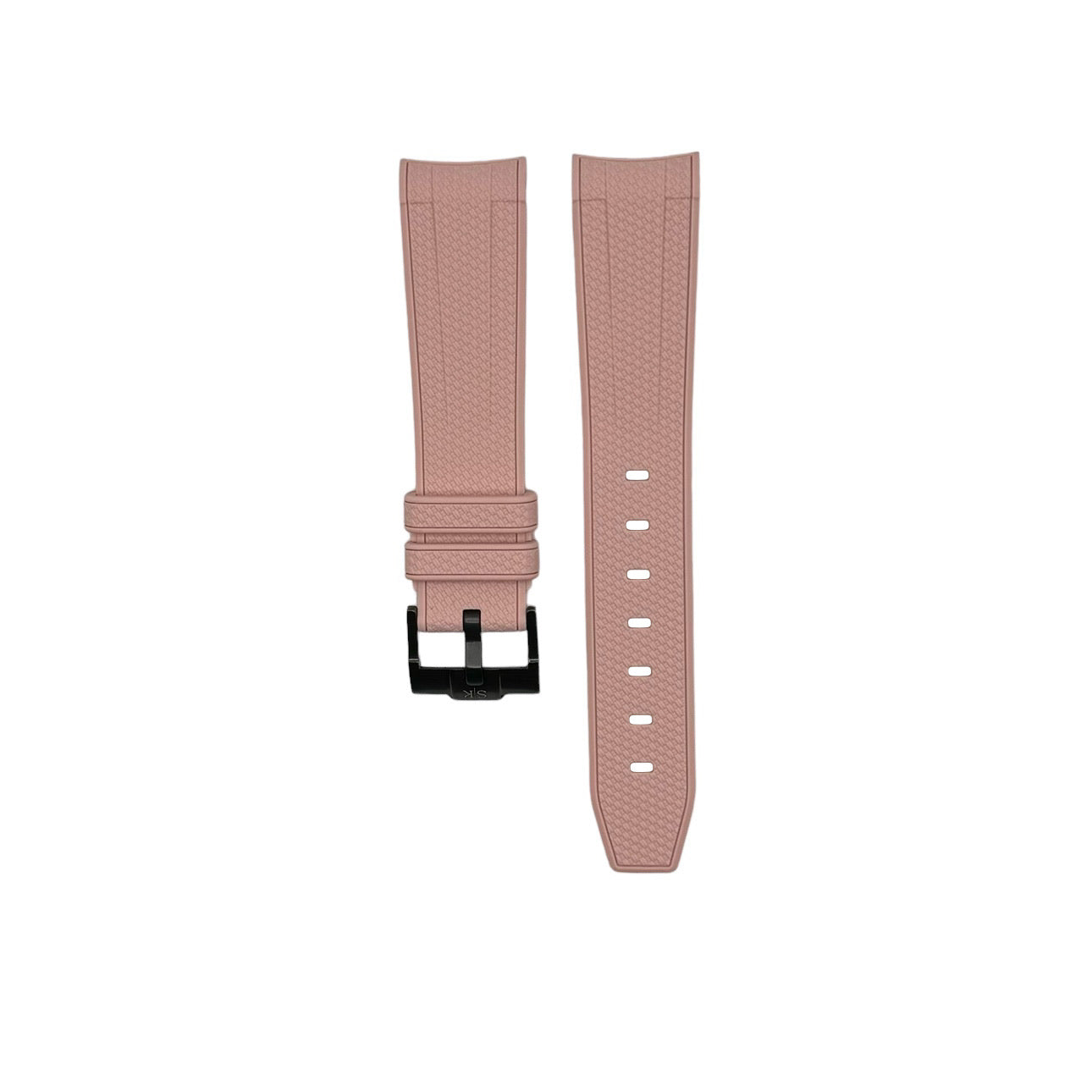 Woven rubber strap for Swatch X Omega watch