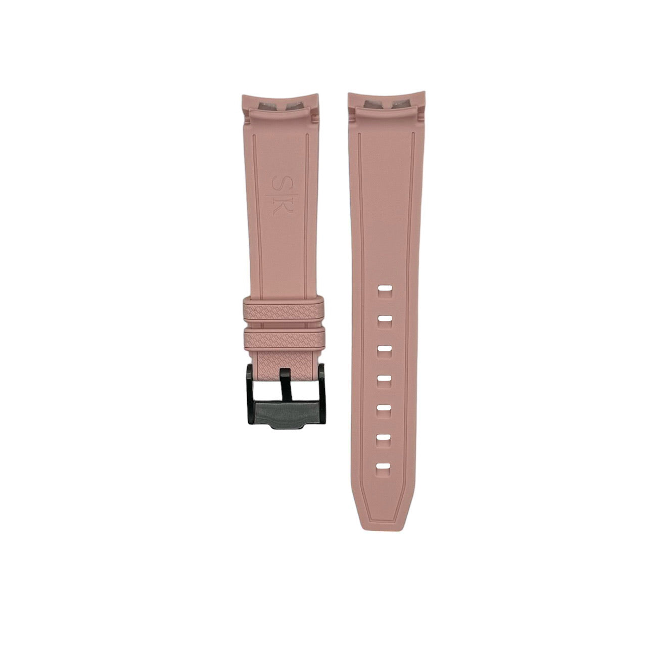 Woven rubber strap for Swatch X Omega watch