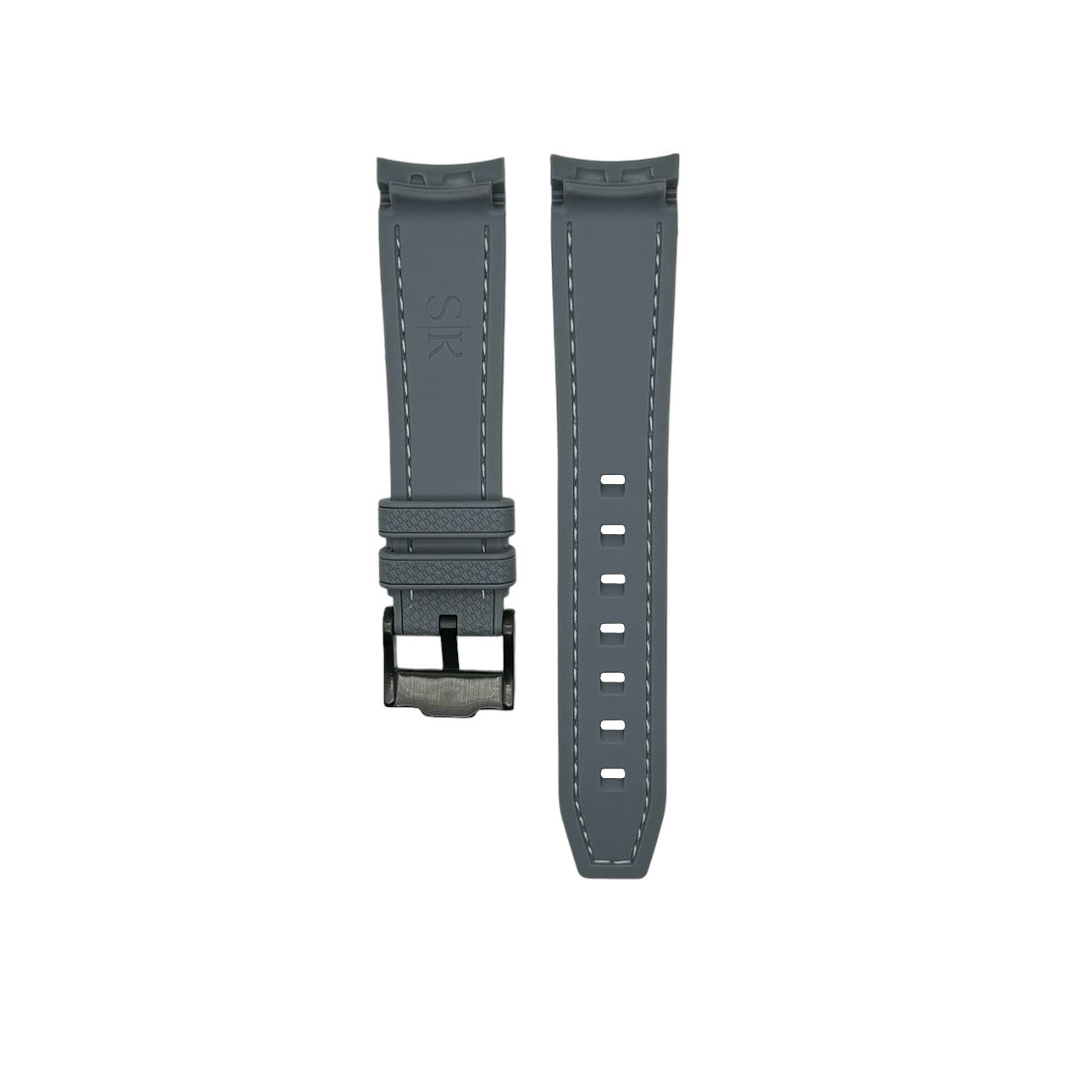 STITCHED WOVEN RUBBER STRAP