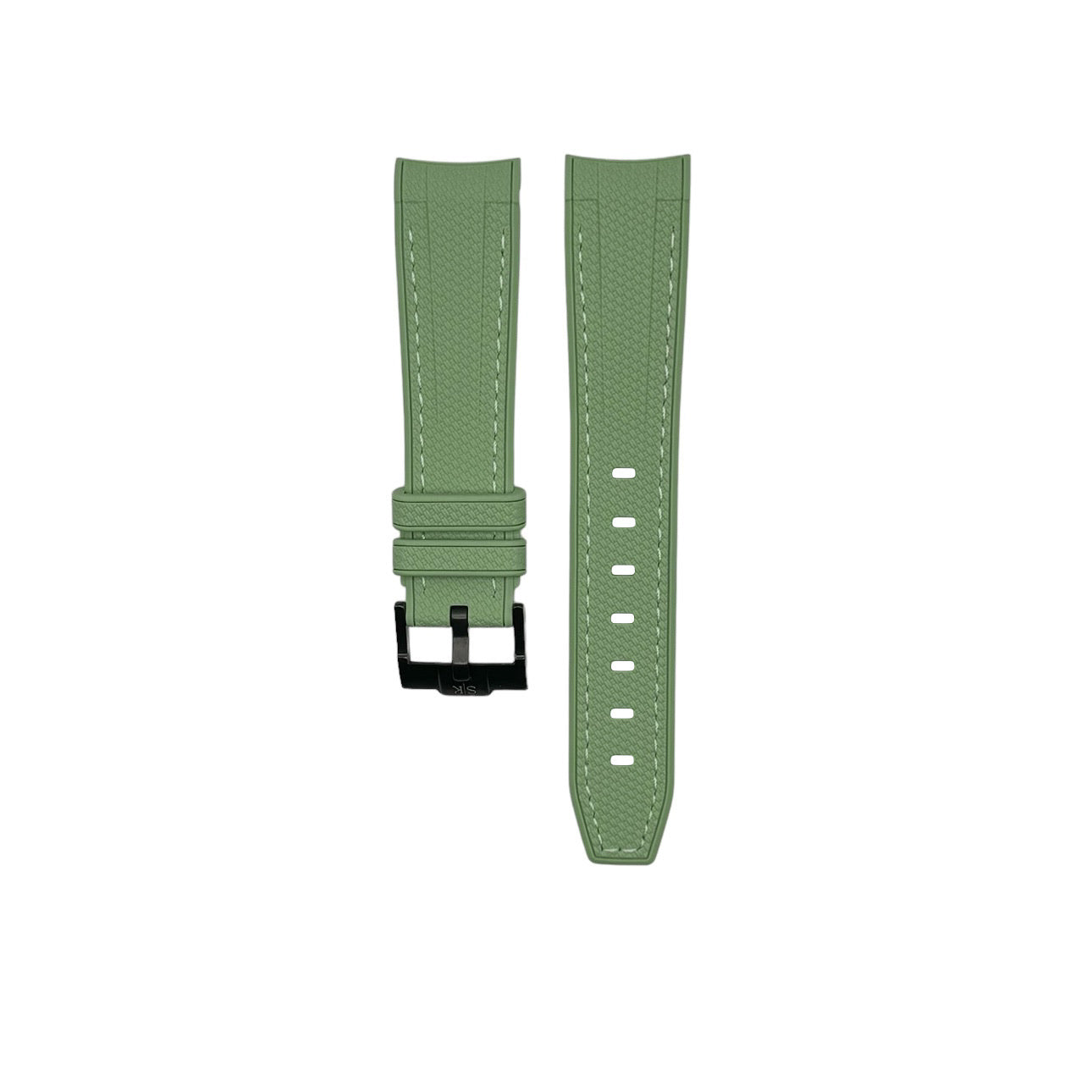 STITCHED WOVEN RUBBER STRAP for SWATCH X OMEGA