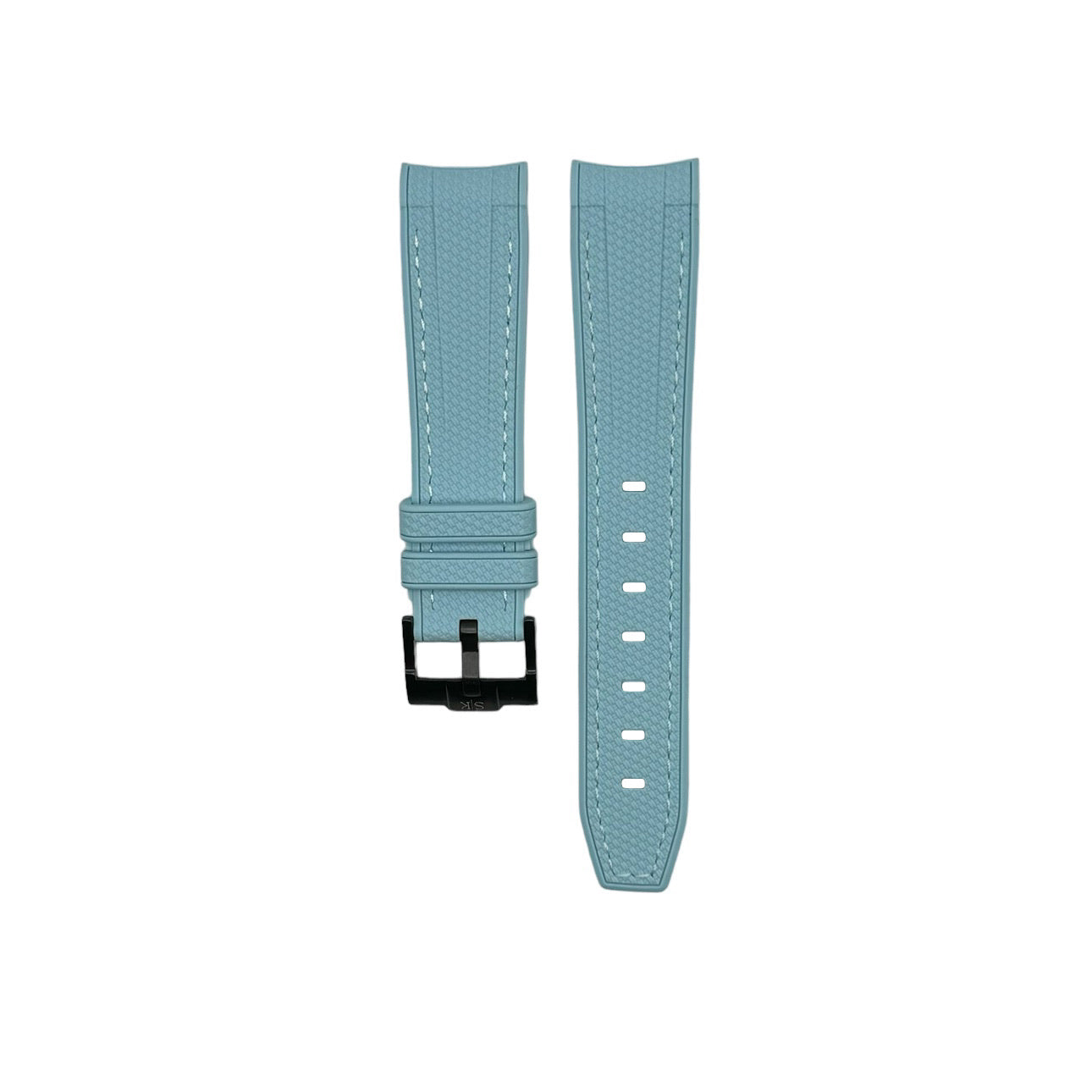 STITCHED WOVEN RUBBER STRAP