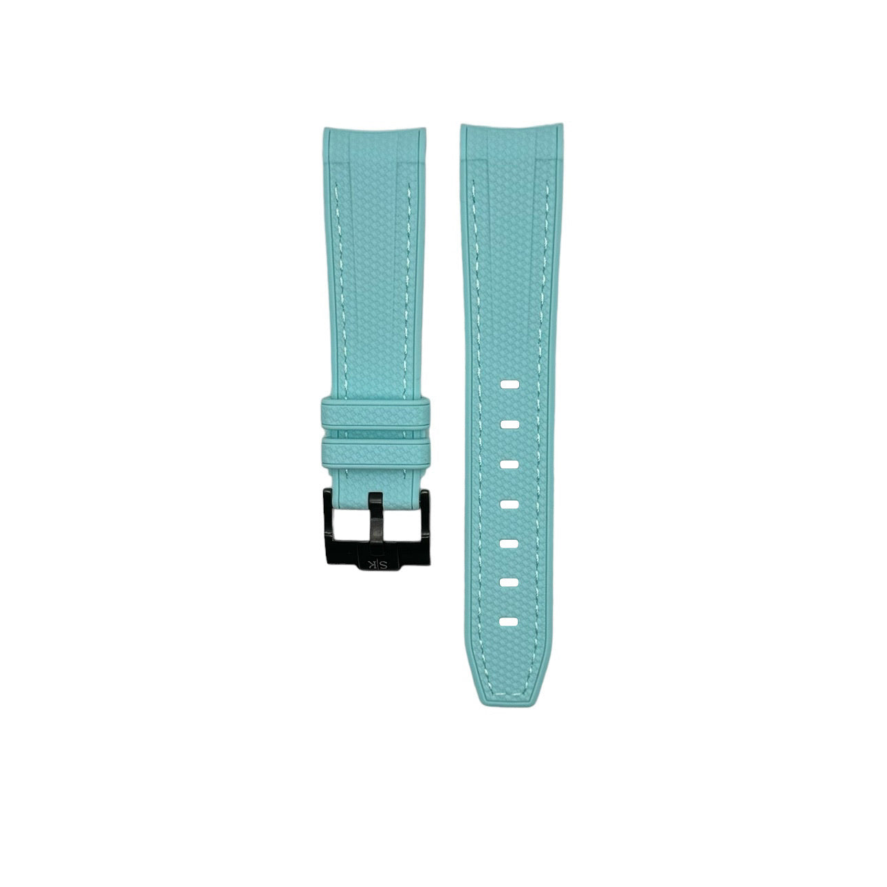 STITCHED WOVEN RUBBER STRAP