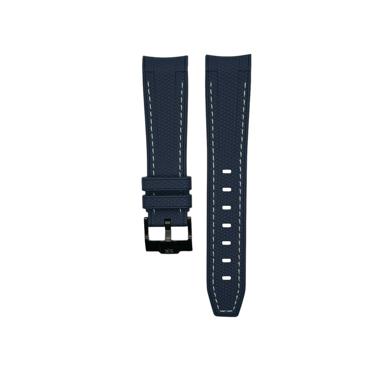 STITCHED WOVEN RUBBER STRAP for SWATCH X OMEGA