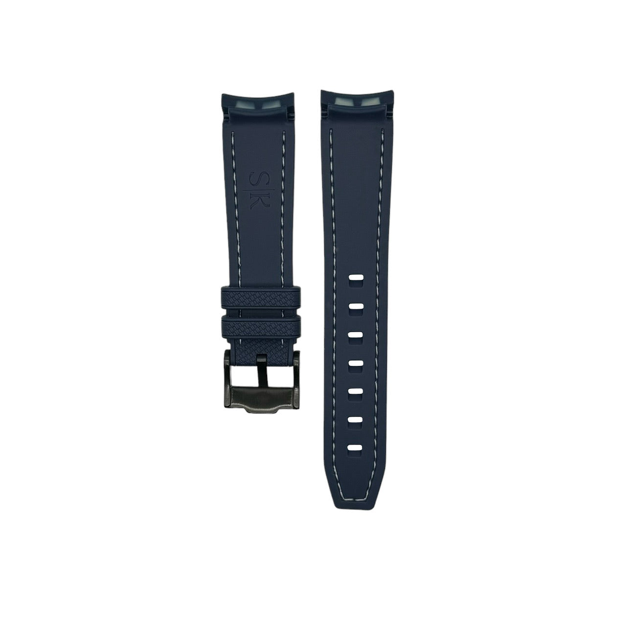 STITCHED WOVEN RUBBER STRAP