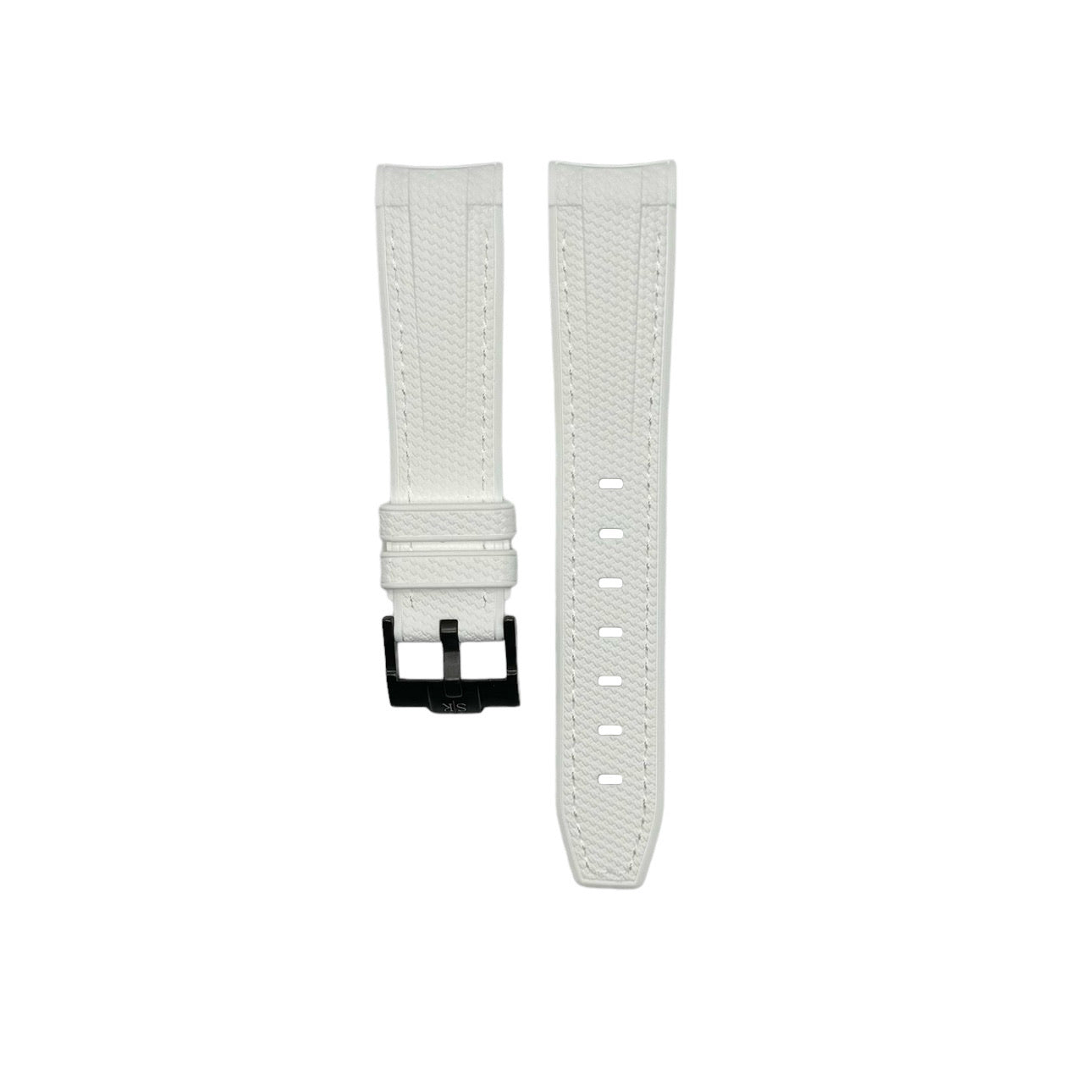 STITCHED WOVEN RUBBER STRAP for SWATCH X OMEGA