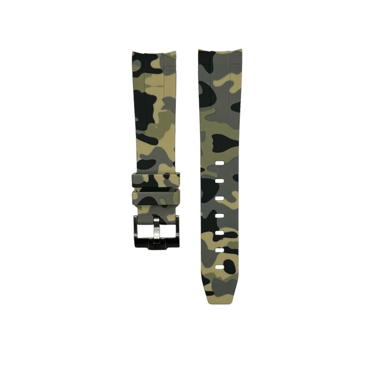 CAMO RUBBER STRAP for SWATCH x OMEGA