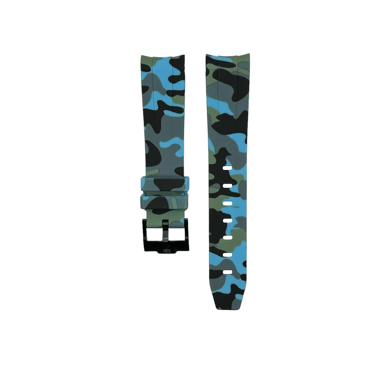 CAMO RUBBER STRAP for SWATCH x OMEGA