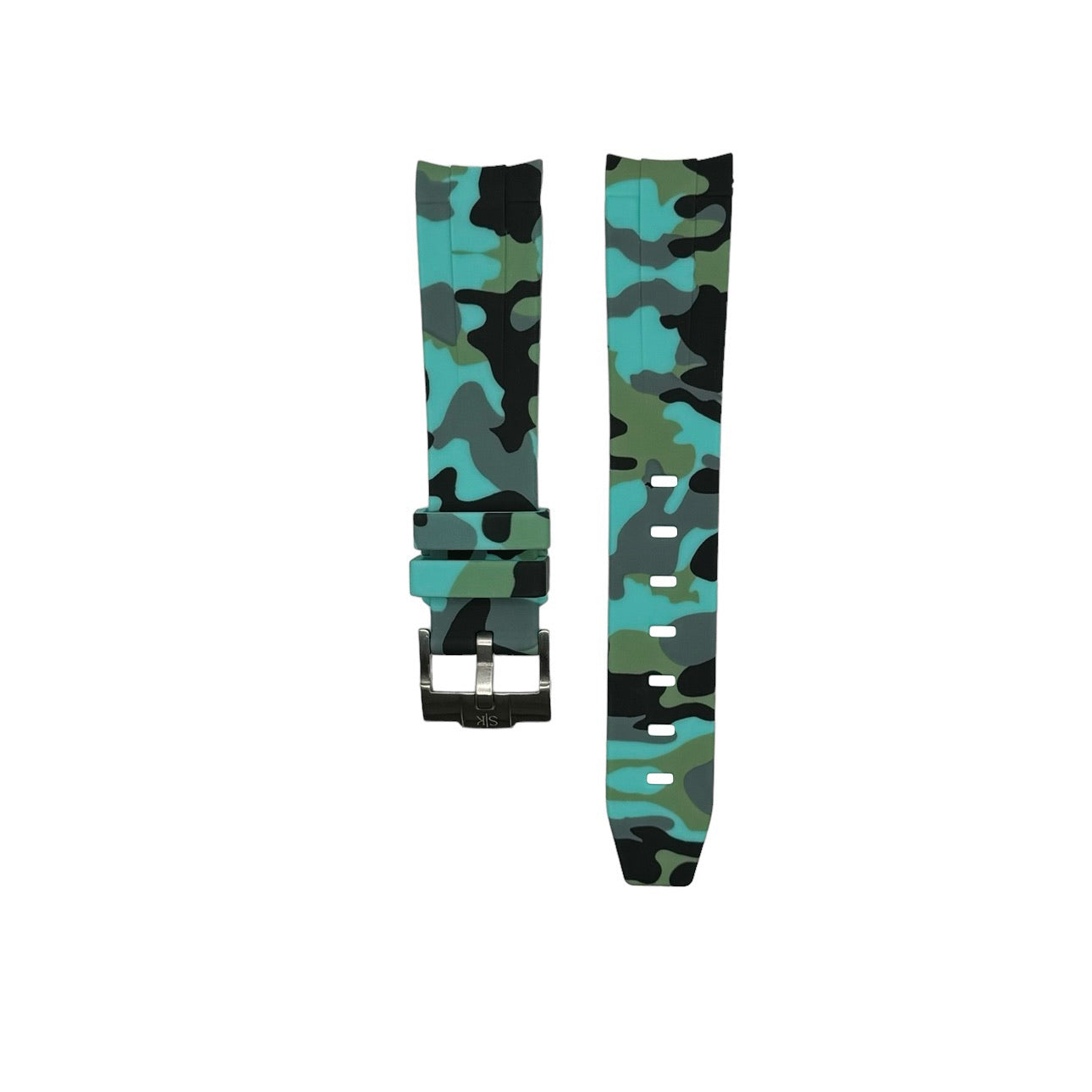 CAMO RUBBER STRAP for SWATCH x OMEGA