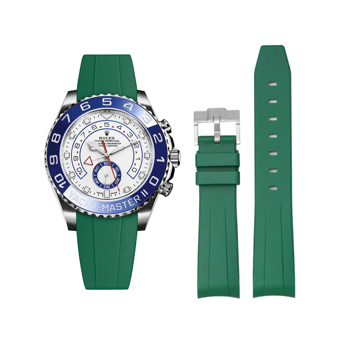 Rubber Strap for Rolex Yachtmaster