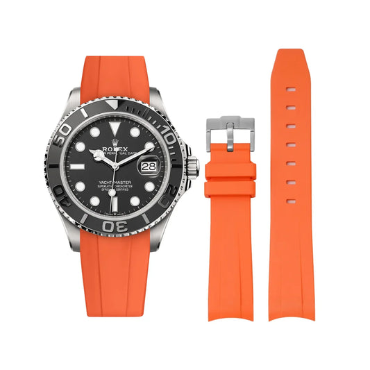 RUBBER STRAP for ROLEX YACHTMASTER - BUCKLE